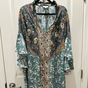 Umgee ladies boho dress size large